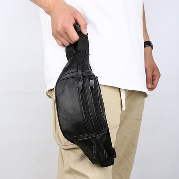 Men's Business Multi-layer Outdoor Sports Waterproof Chest Bag