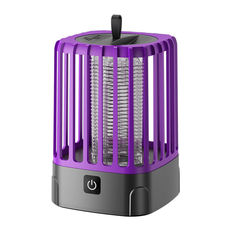 Electric Shock Mosquito Killing Lamp Household Outdoor Camping Portable