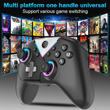 Hall Trigger Wireless Bluetooth Black Myth NS Vibration Wake-up GamePad