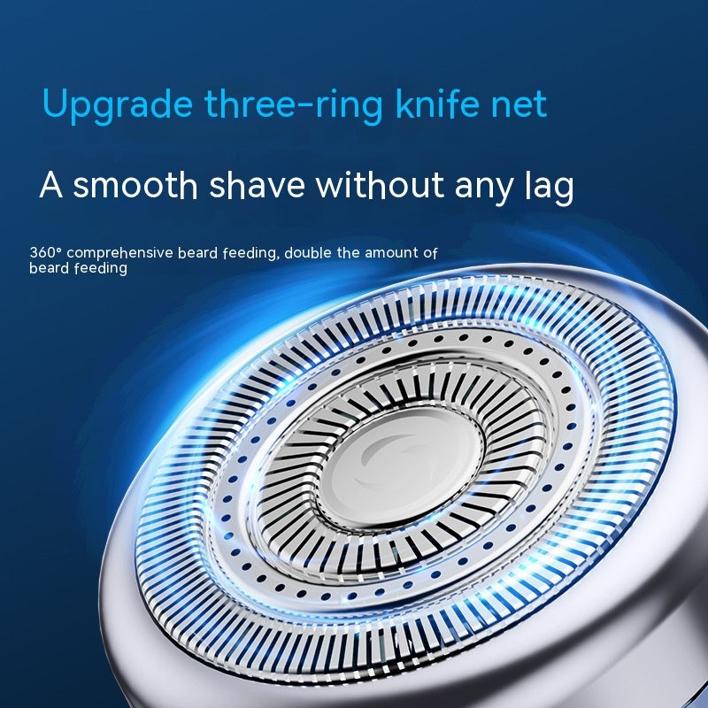 Men's Fashion Casual 3D Floating Knife Head Shaver