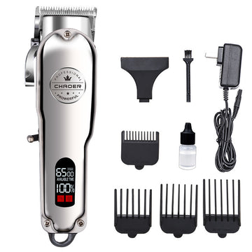 Rechargeable All-metal LCD Digital Display Electric Clippers