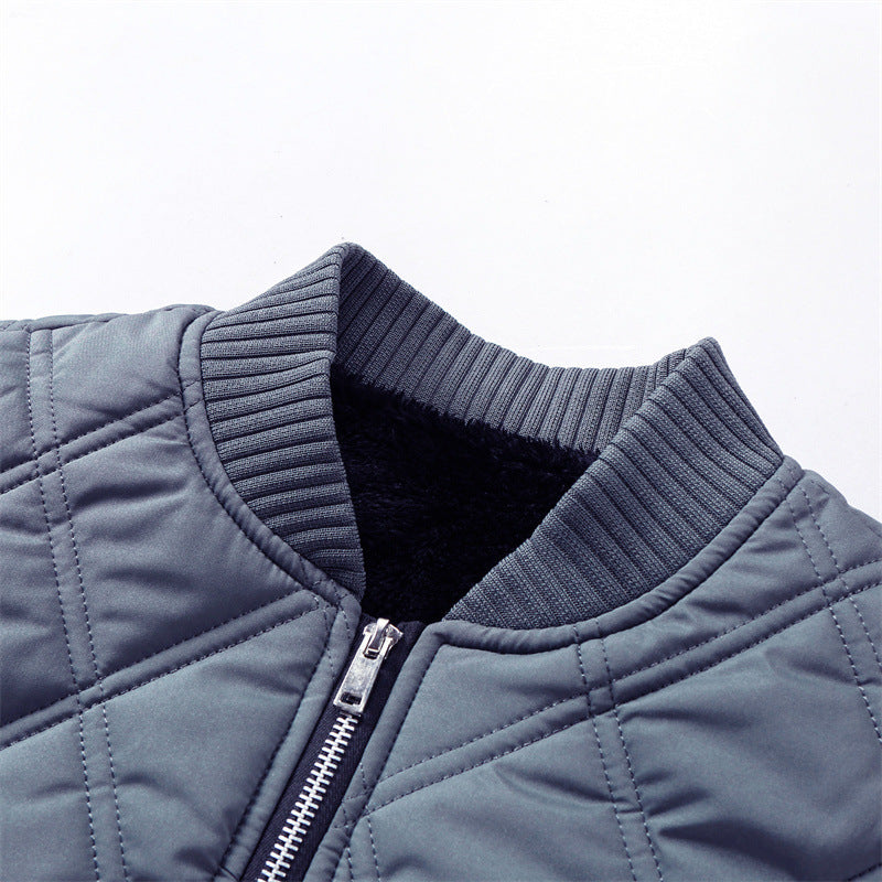 Fashion Personality Men's Fleece Lined Coat