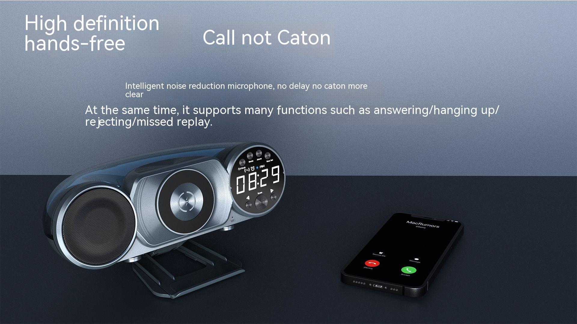 Ambience Light Wireless Charger Bluetooth Audio