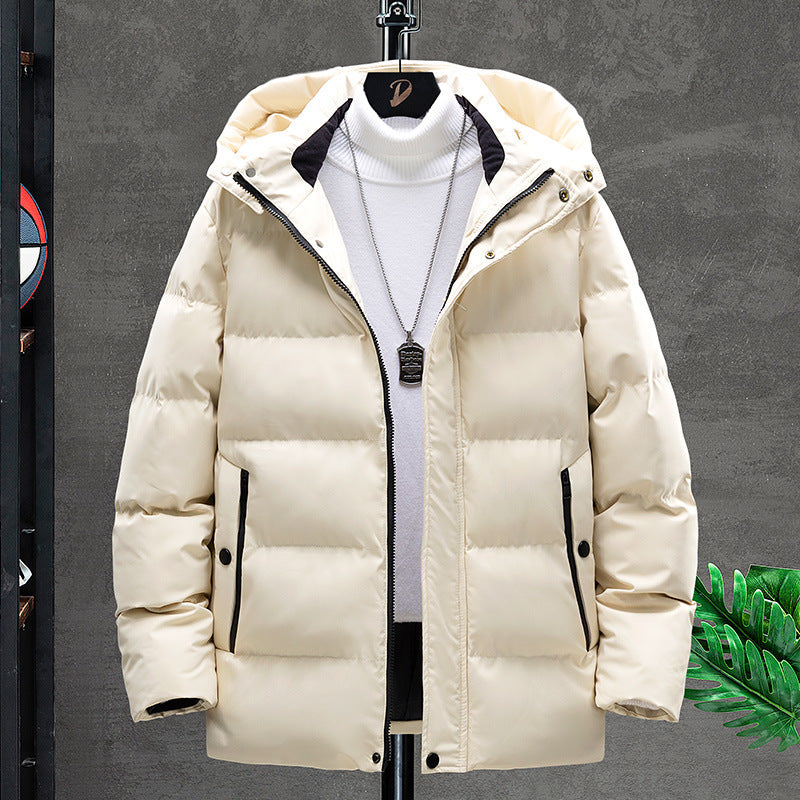 Men's Plus Size Down Padded Coat Winter Thick And Warm