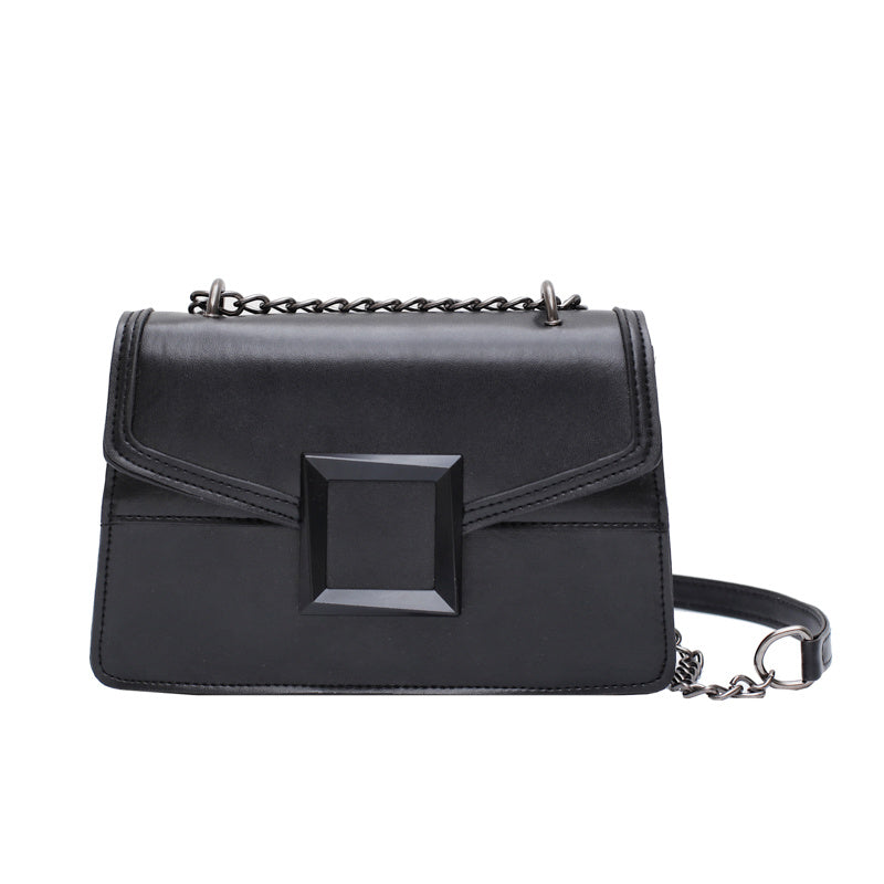Women's buckle chain shoulder