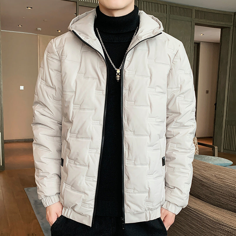 Korean Style Large Size Tide Brand Thick Down Padded Jacket