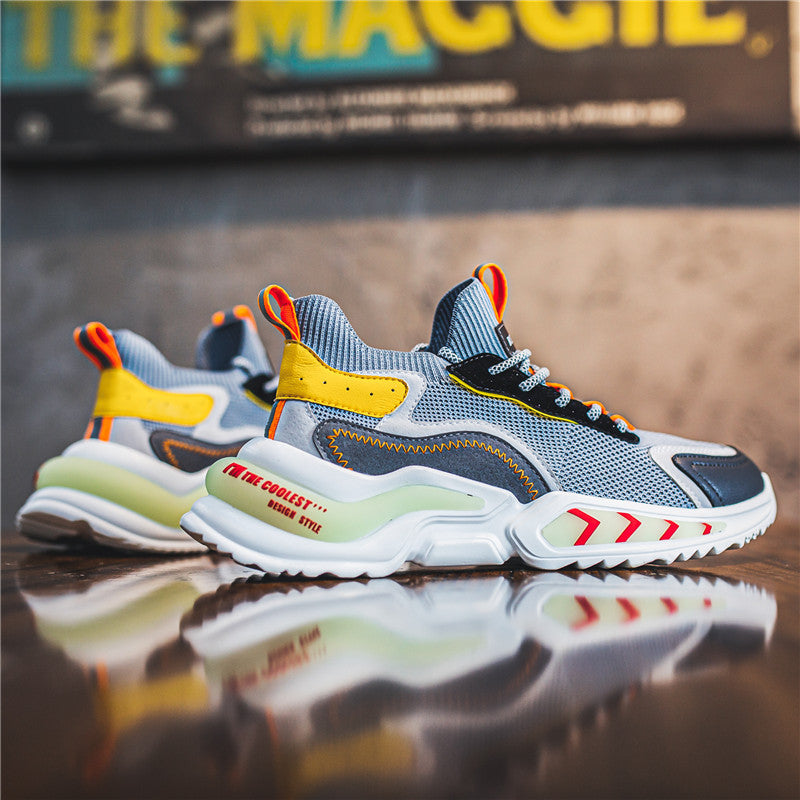 Men's autumn luminous casual shoes