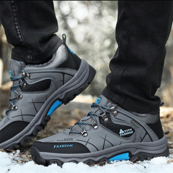 High-top non-slip hiking shoes