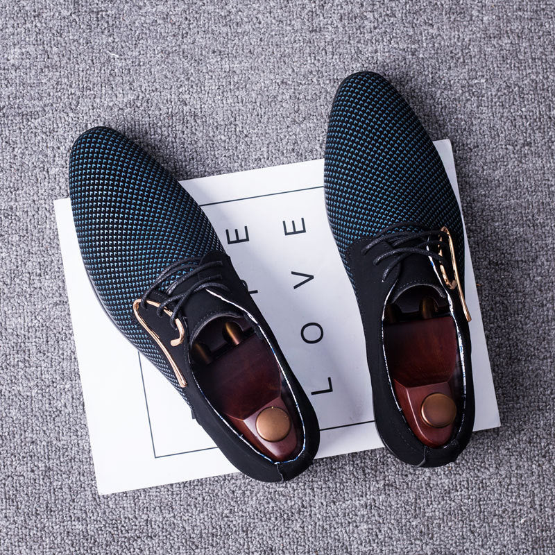 E-commerce New Men's Leather Shoes