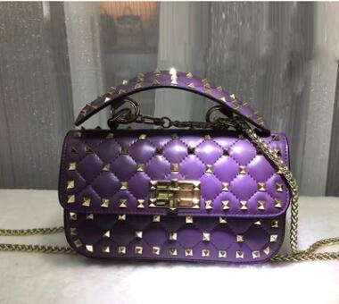 Handbag Fan Bingbing Songjia Tong Liu Ding Bao Sheepskin Single Shoulder Handbag New Style