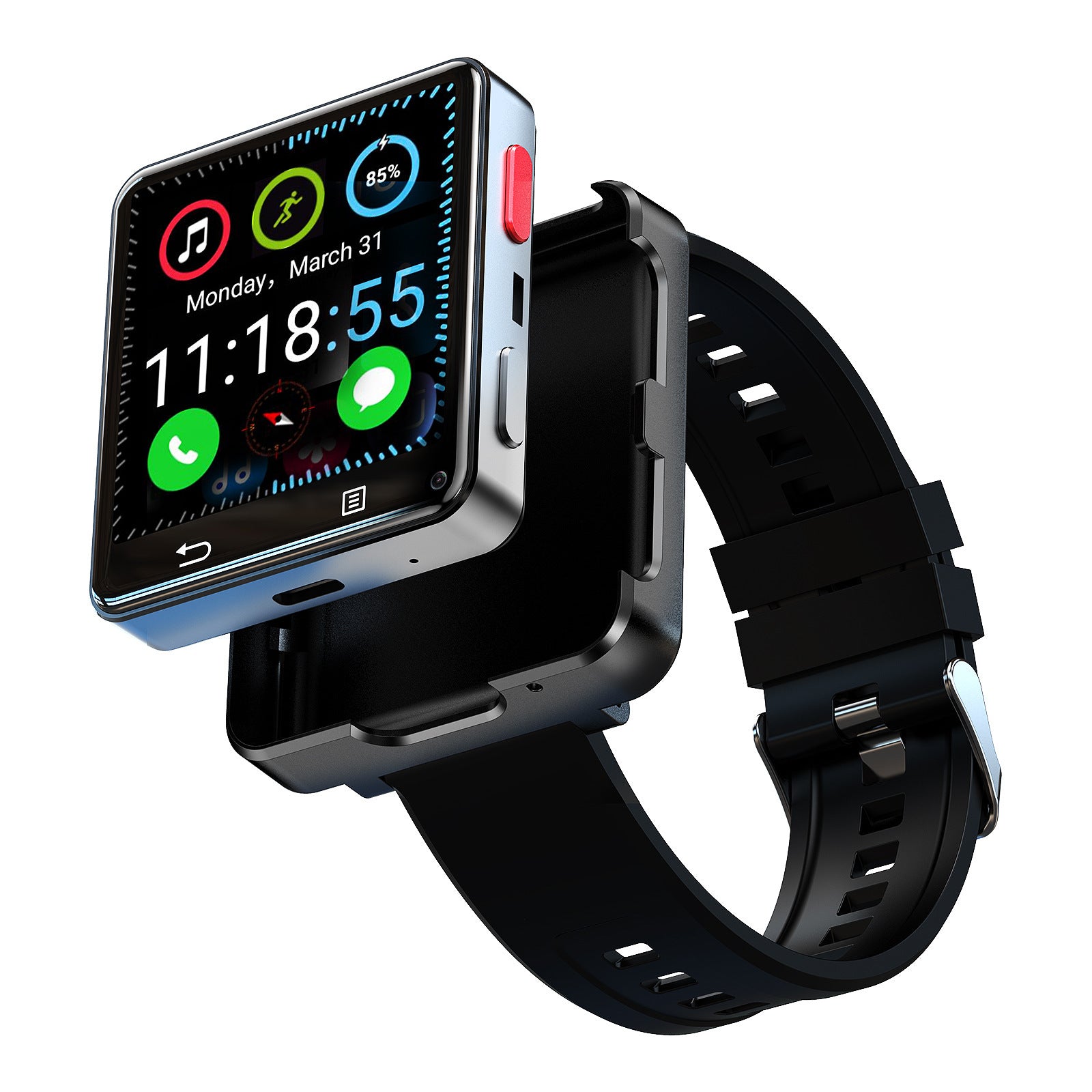 Large Screen Dual Camera Detachable Smart Watch