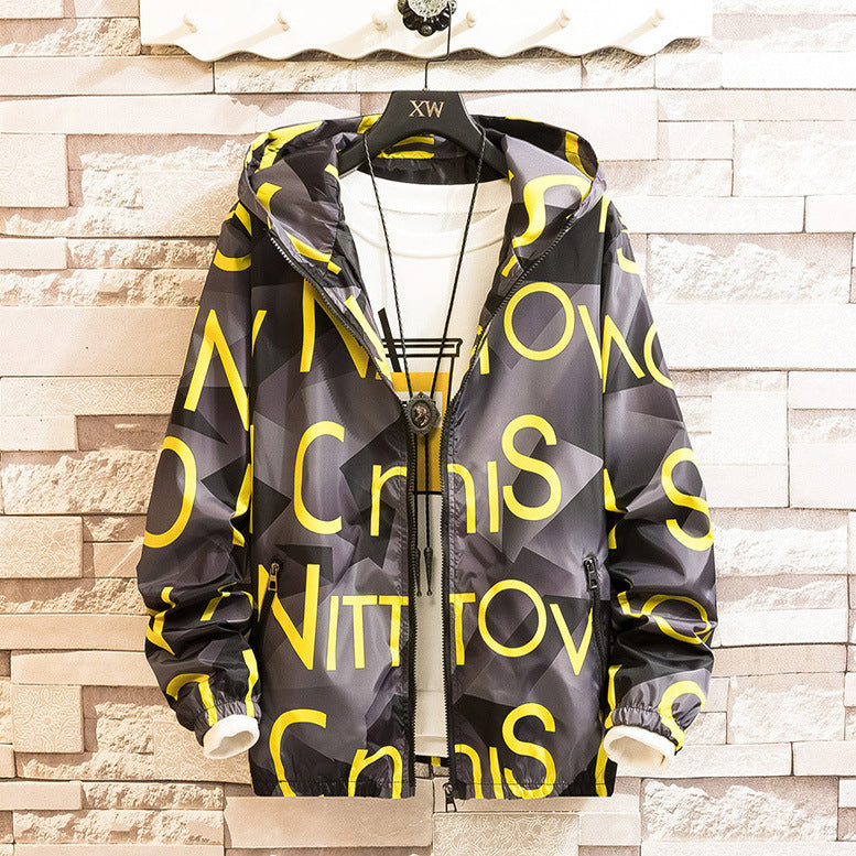 Men's camouflage loose jacket