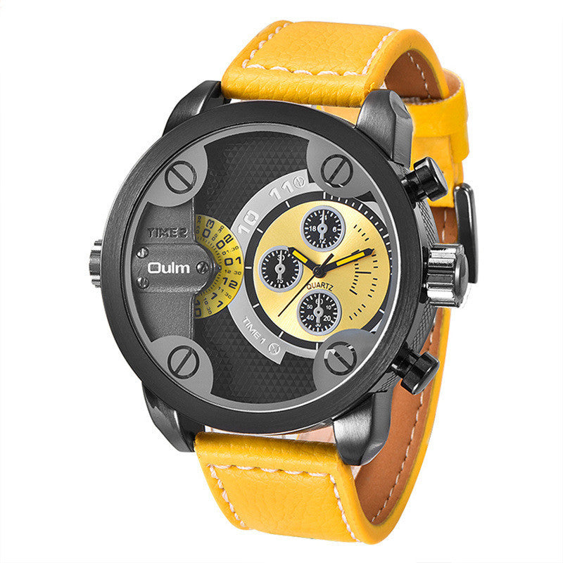 Multi color Large Dial Watch