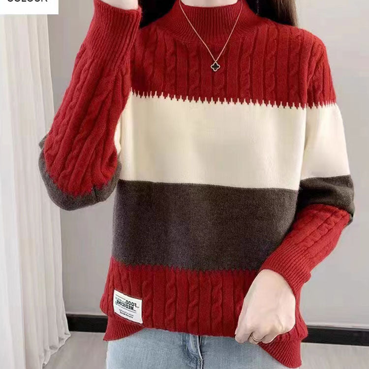 Women's Pullover Fall Winter Loose Western Style