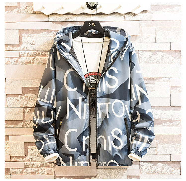 Men's camouflage loose jacket