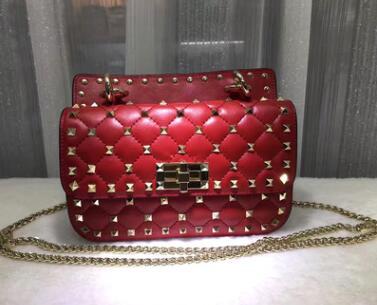 Handbag Fan Bingbing Songjia Tong Liu Ding Bao Sheepskin Single Shoulder Handbag New Style