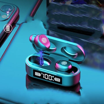 Mini F9 touch TWS5.0 bluetooth headset with battery display