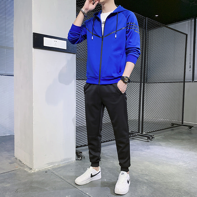 Running Sportswear Stand-up Collar Sweater Jacket