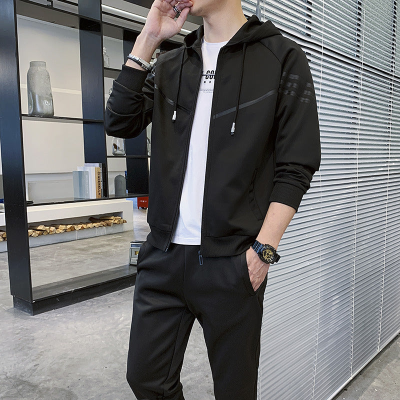 Running Sportswear Stand-up Collar Sweater Jacket