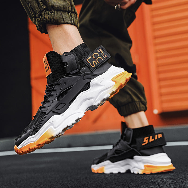 High-Top Casual Shoes Sports Style Student Running Shoes