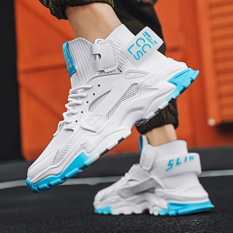 High-Top Casual Shoes Sports Style Student Running Shoes