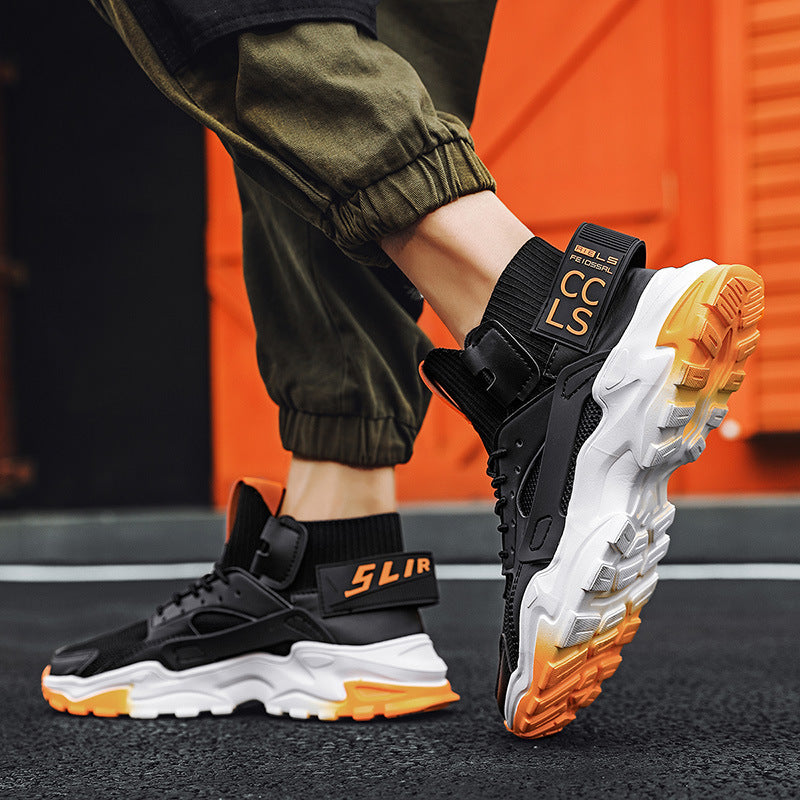 High-Top Casual Shoes Sports Style Student Running Shoes