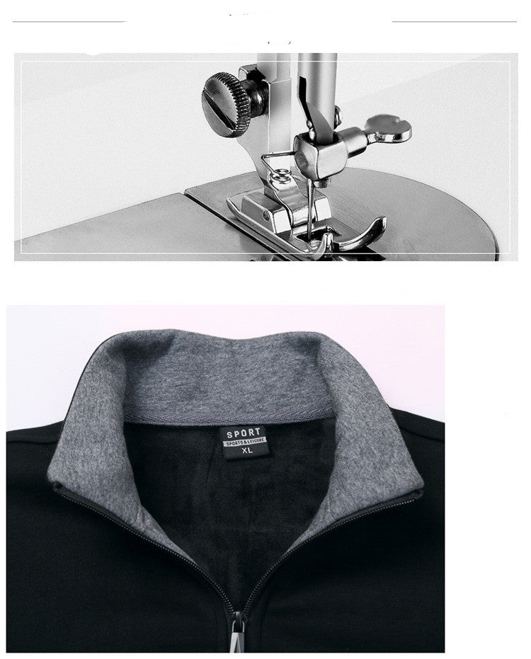 Spring And Autumn Long-Sleeved Dad Sportswear Middle-Aged And Elderly Casual Sportswear Suit