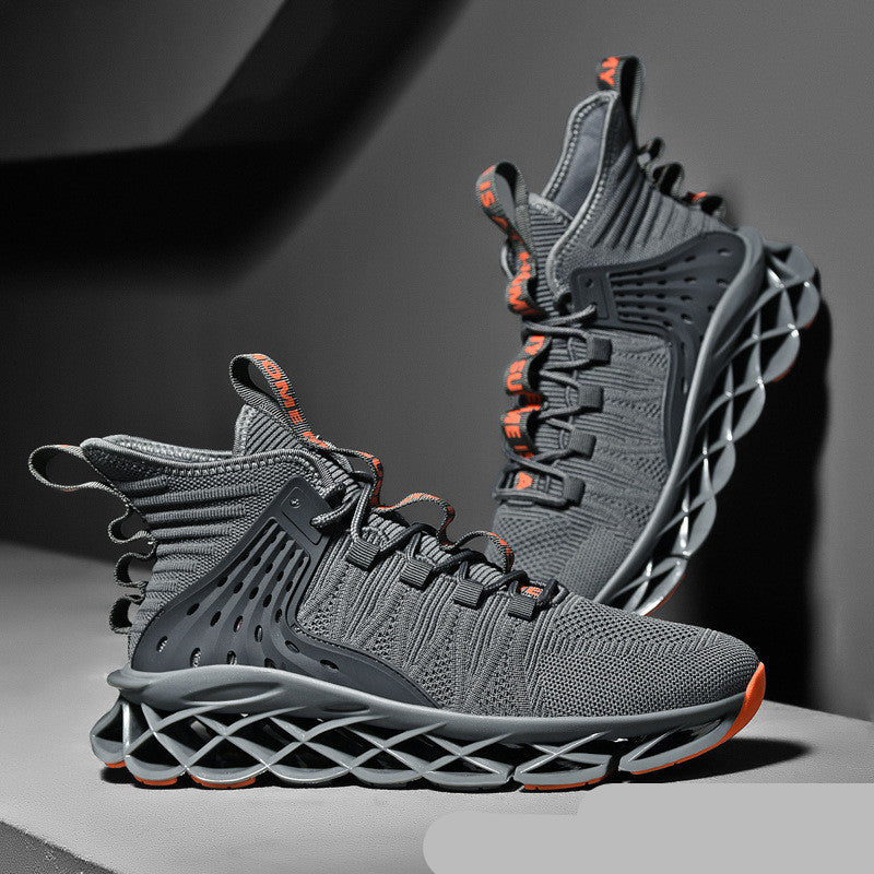 Personalized High-Top Trend Shoes Soft-Soled Running Shoes