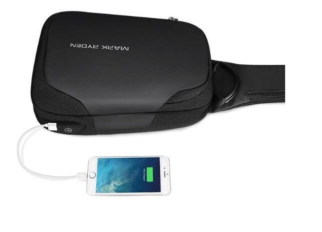 Men's bag shoulder bag casual small backpack