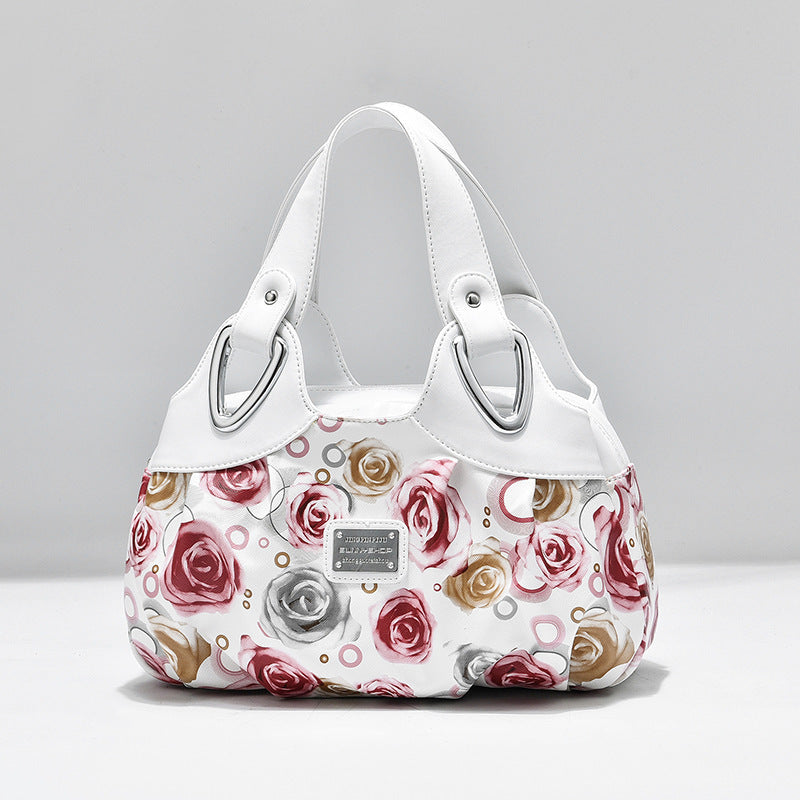 Fashion Trend Women's Multicolor Simple Handbag
