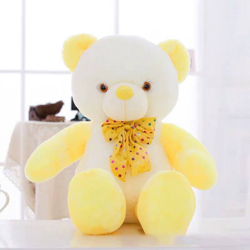 Cute Induction Glowing Teddy Hug Bear Doll