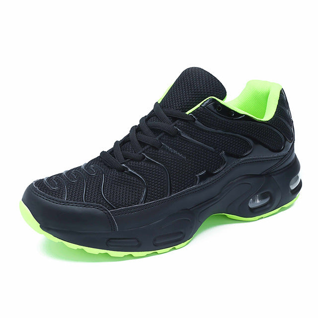 Men's Air Cushion Breathable Mesh Running Shoes Outdoor Sports Competitive Walking Professional Sports Shoes