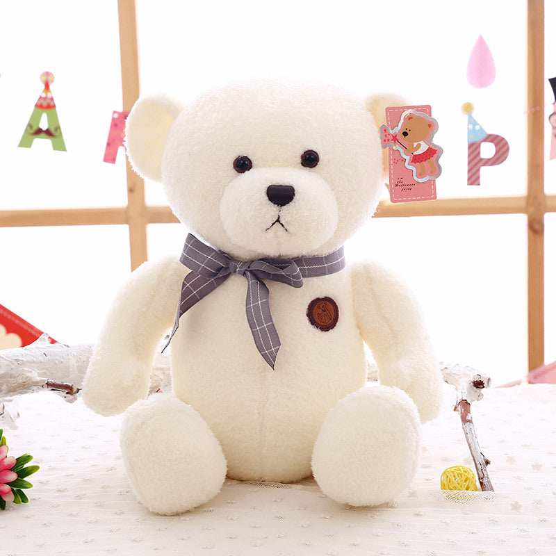 New Sitting Bow Tie Teddy Bear Plush Toy Bear Doll