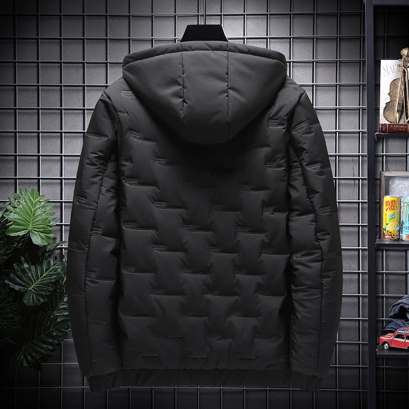Korean Style Large Size Tide Brand Thick Down Padded Jacket