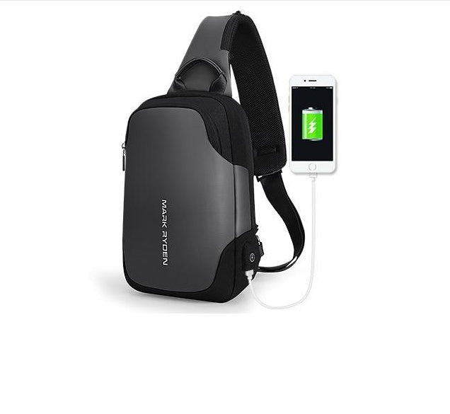 Men's bag shoulder bag casual small backpack