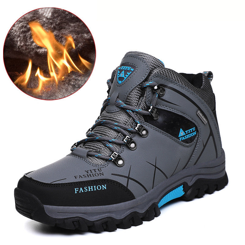 High-top non-slip hiking shoes