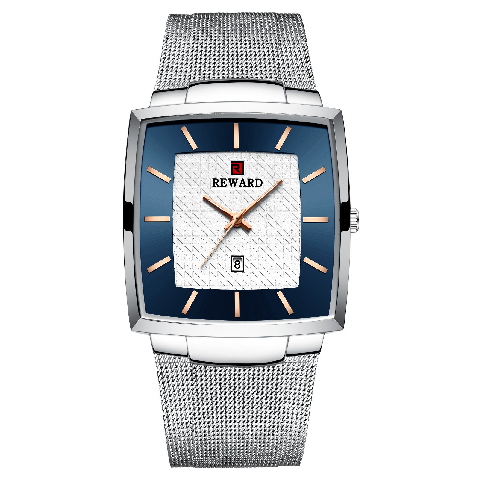 Square personality business men's watch