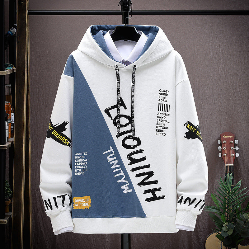 Men's Autumn All-match Printed Sweatshirt