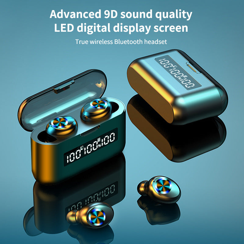 In-ear Bluetooth Headset Touch Three True Battery Display