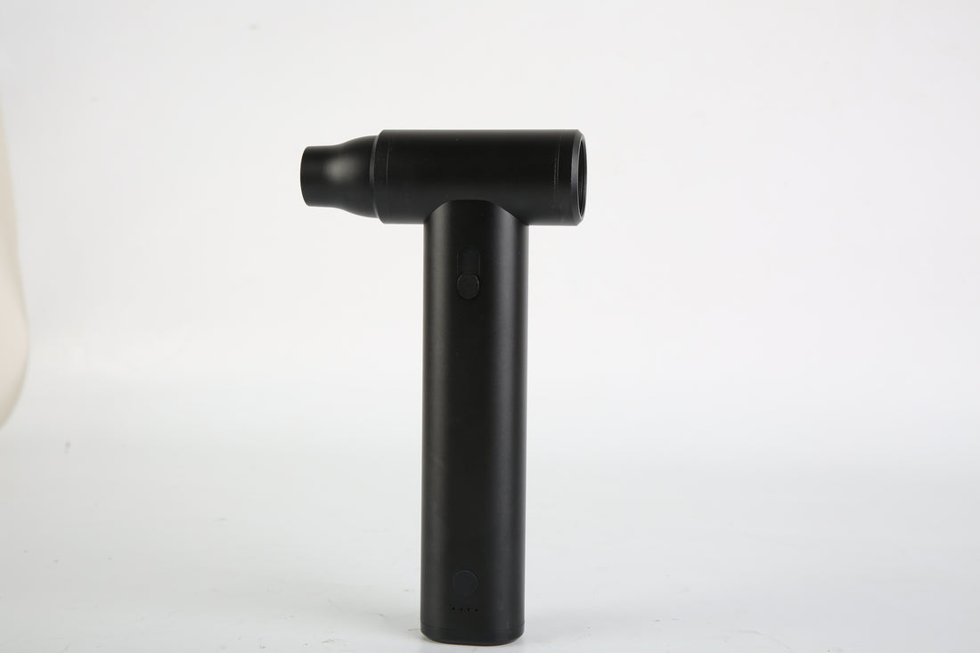 1Set Compressed Air Duster Brushless Motor 250000RPM Stepless Variable Speed 1WmAh Battery Cordless Dust Blower Vacuum Cleaner Portable Jet Dry Blower For PC Keyboard Car Home