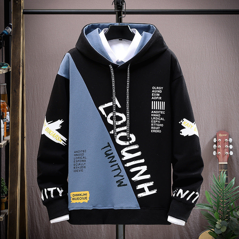 Men's Autumn All-match Printed Sweatshirt