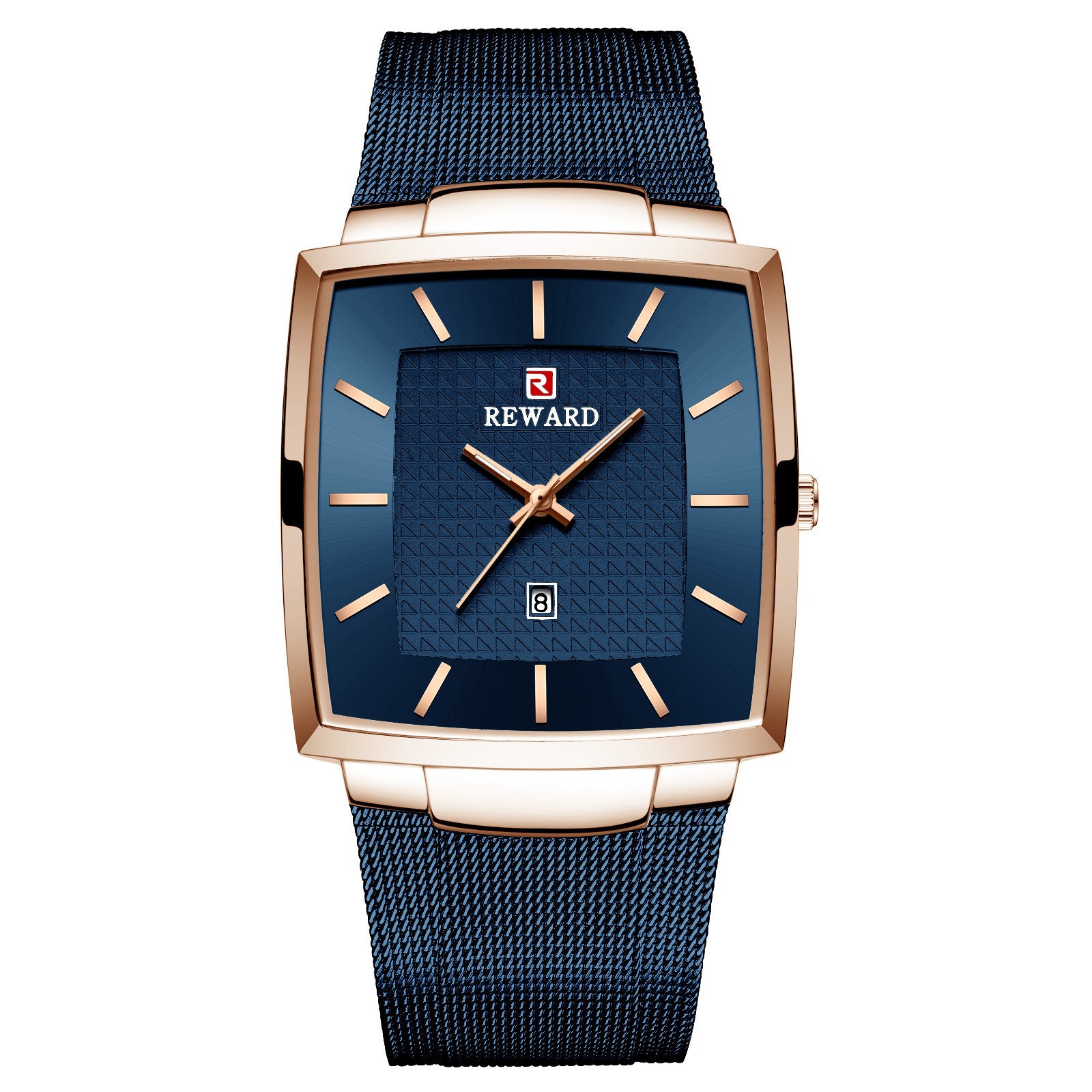 Square personality business men's watch