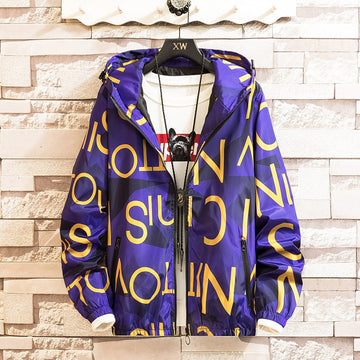 Men's camouflage loose jacket