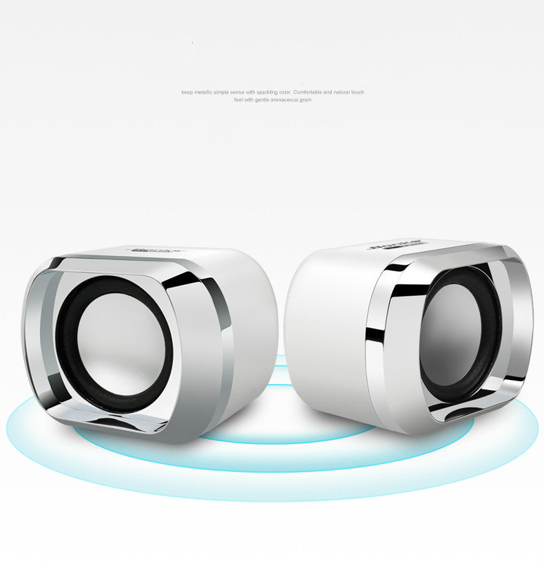 Bonks dx12 notebook small audio desktop computer USB mini speaker multimedia mobile phone subwoofer home desktop office high volume portable small audio cable speaker