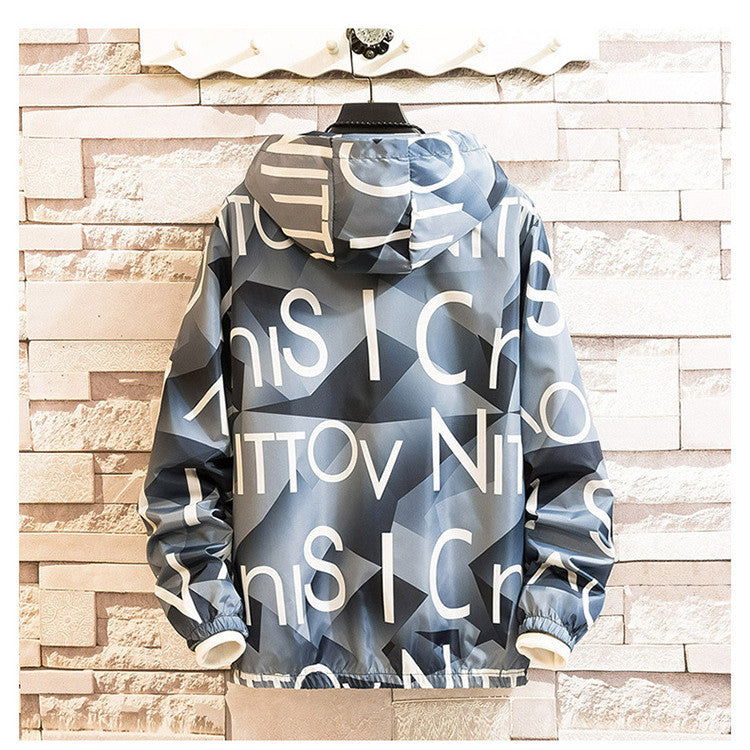 Men's camouflage loose jacket