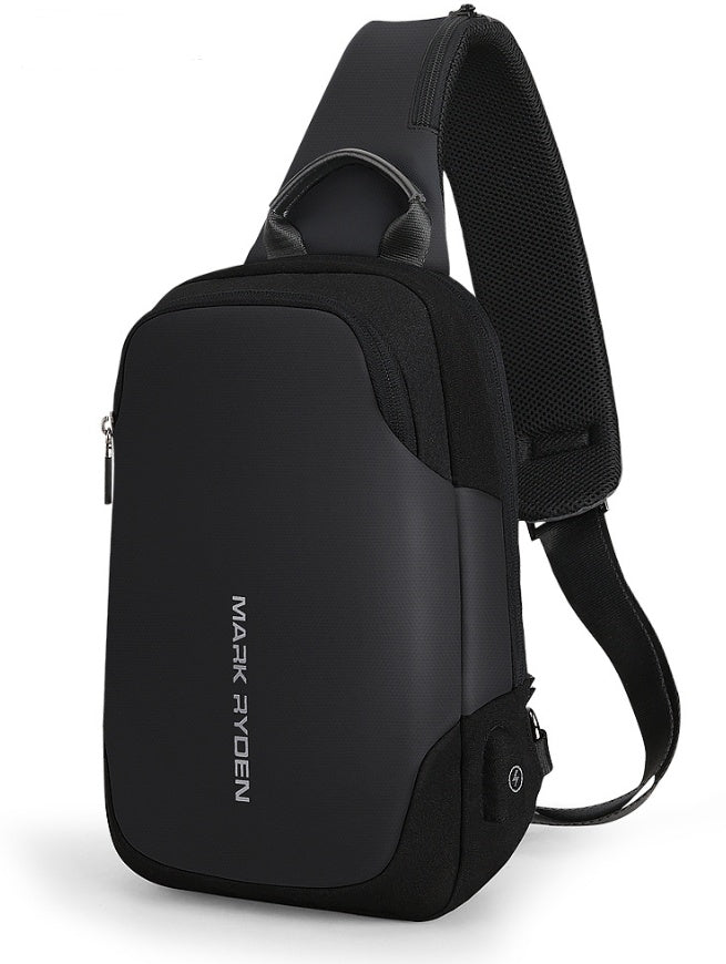 Men's bag shoulder bag casual small backpack