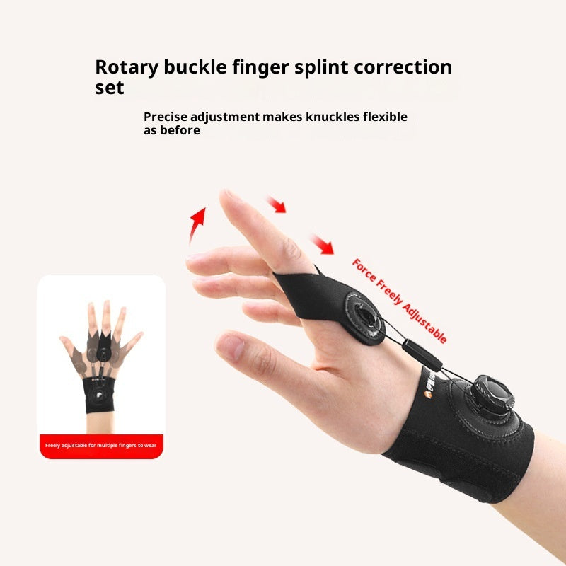 Rotating Trigger Finger Corrector Thumb Tendon Sheath Fixator