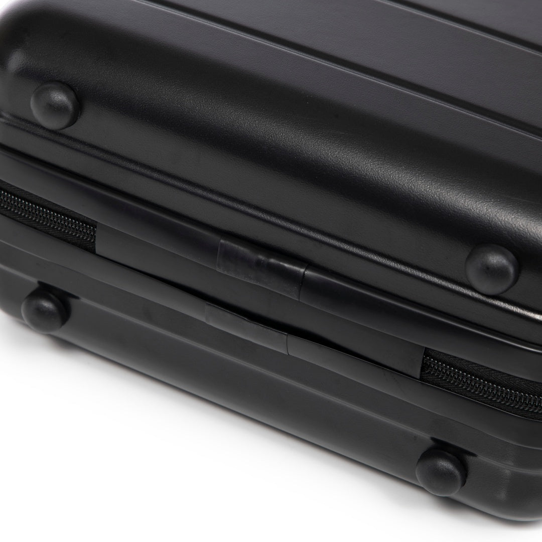 14  20 2 Pcs  Set In ABS Spinner Wheel Luggage, With Combination Lock,14 Cosmetic Case