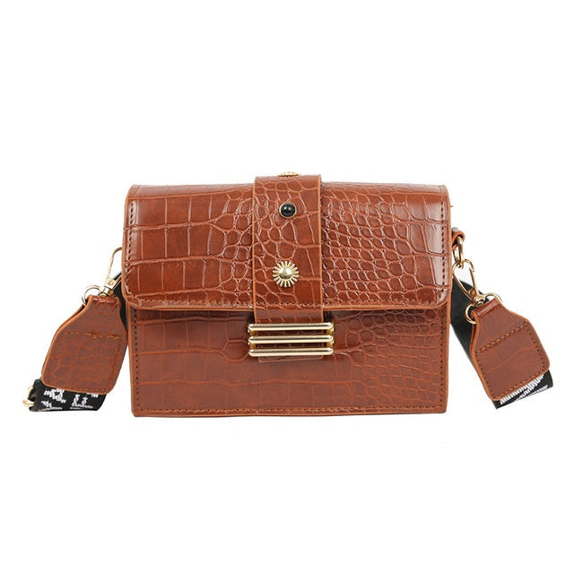Stylish retro shoulder diagonal bag