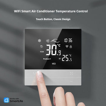 Central Air-conditioning Panel Touch Screen LCD Thermostat
